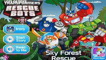 Transformers Rescue Bots Rescue Griffin Rock from Giant Vines Heatwave, Chase GAME REVIEW