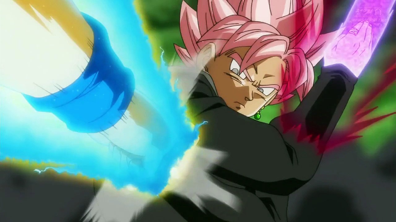 Dragon Ball Super - Goku SS Blue VS Goku Black SS Rose