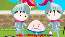 Humpty Dumpty Sat On A Wall | Humpty Dumpty Song | Nursery Rhyme With Lyrics | Fun Poems For Kids