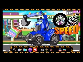 EXCAVATOR | Car Wash Game | Kids Game Play