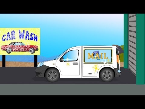 Mail Truck | Car Wash | Trucks for Toddlers