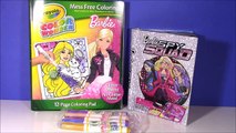 Barbie Spy Squad Top Secret Beauty Tin! Lip Gloss Watch & Rings! Barbie Glitter Coloring Book! FUN