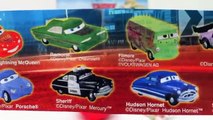 ★5 Disney Cars 2 Easter Eggs Unwrapping Kinder Surprise Egg Toys Pixar Lightning McQueen