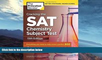 Buy  Cracking the SAT Chemistry Subject Test, 15th Edition (College Test Preparation) Princeton