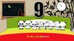 Ten Pandas In The Bed | Ten In The Bed Nursery Rhymes Cartoon Animation Songs With Lyrics