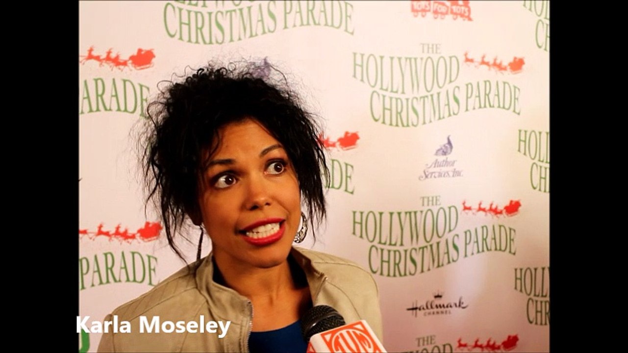 Karla Mosley of The Bold and the Beautiful at The 2016 Hollywood Christmas Parade