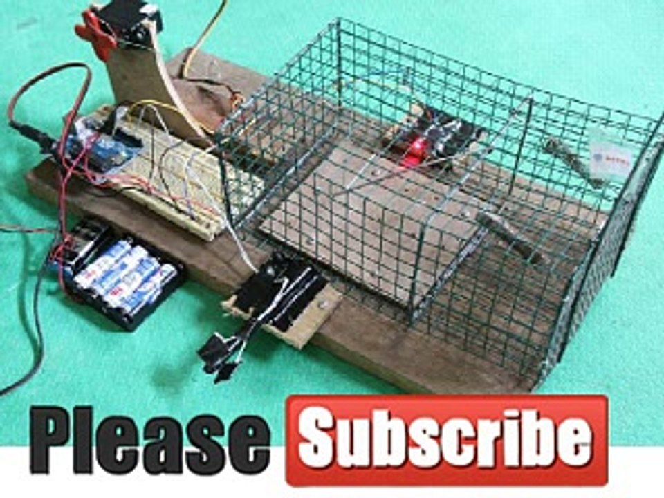 Perangkap Tikus Elektronik Dengan Sensor Cahaya