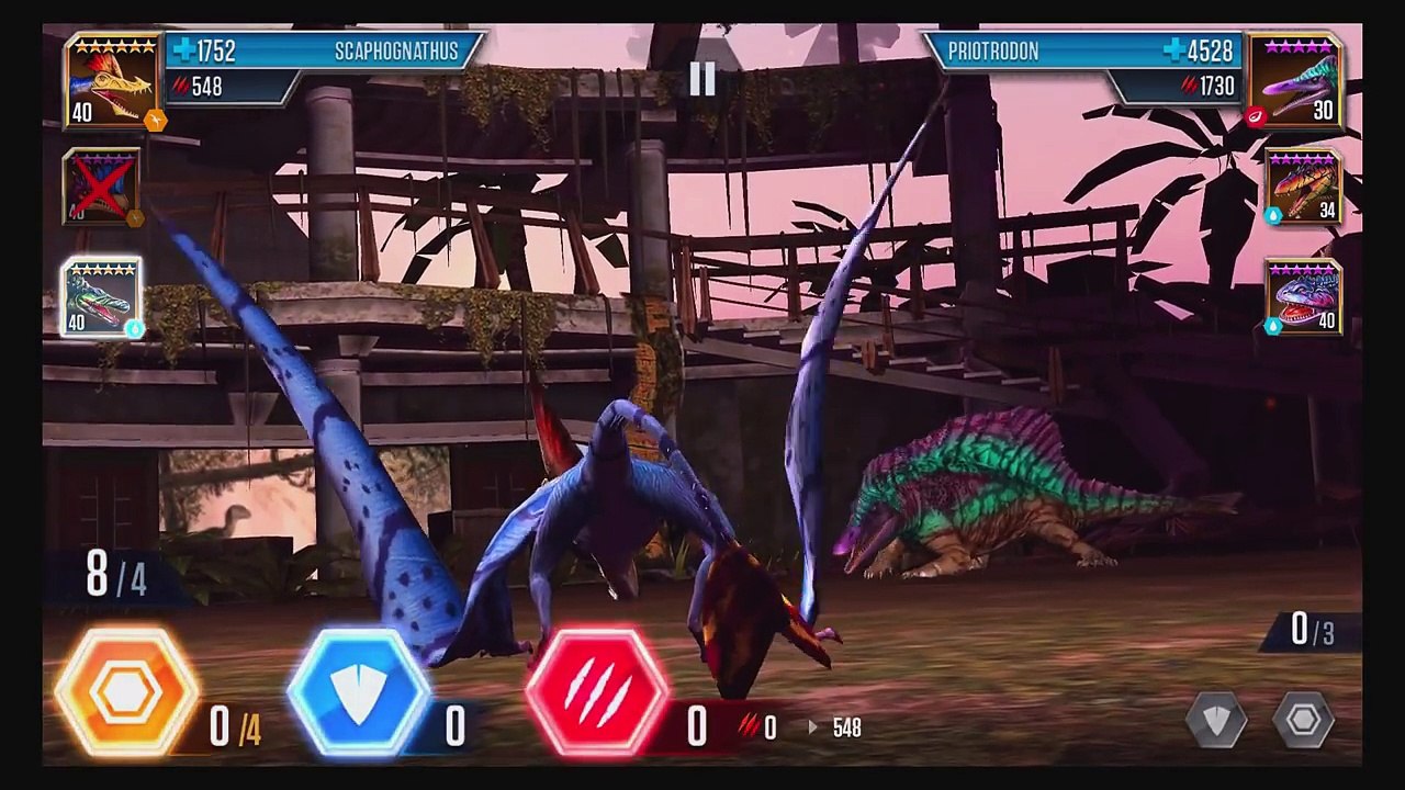 Jurassic World The Game - Hardest Dinosaur Battle Ever