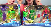 Marvel Avengers Super Hero Mashers The Hulk vs Loki & Spider-Man vs Doc Ock