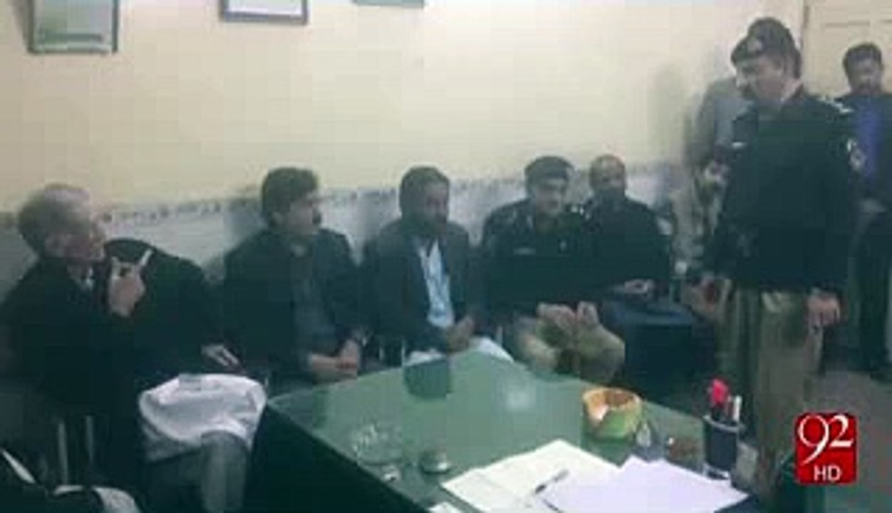 Leaked Video of Pervaiz Khattak TaLking WITH KPK POLICE NOW  Video Dailymotion