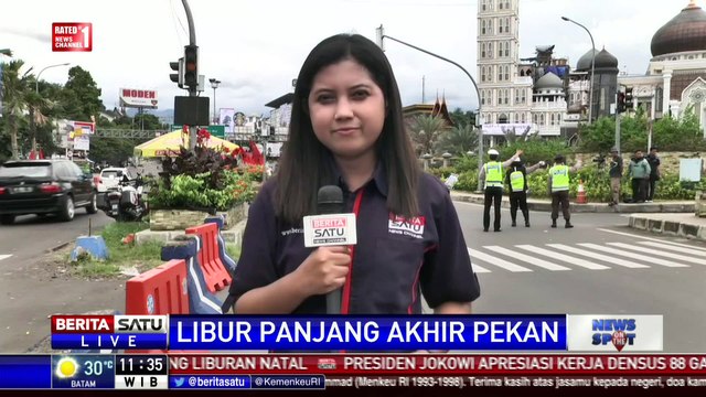 Pantauan Drone Kemacetan Lalu Lintas di Puncak