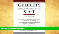 Buy NOW  Gruber s Complete Preparation for the SAT (9th Edition) Gary Gruber  Book