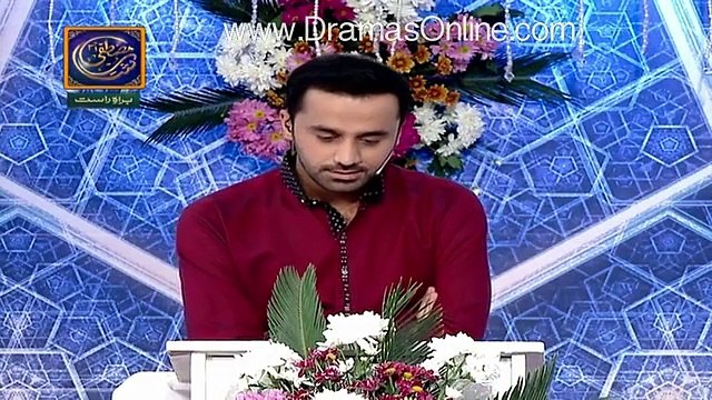 Look How Waseem Badami Started Rabi Ul Awal Transmission Without Junaid Jamshed