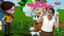 Pussy Cat Rhyme With Actions | Action Songs For Children | 3D Nursery Rhymes With Lyrics
