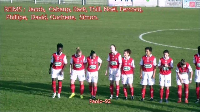 16 CDF Féminines Tour 1 : VAL d'ORGE REIMS 3-2