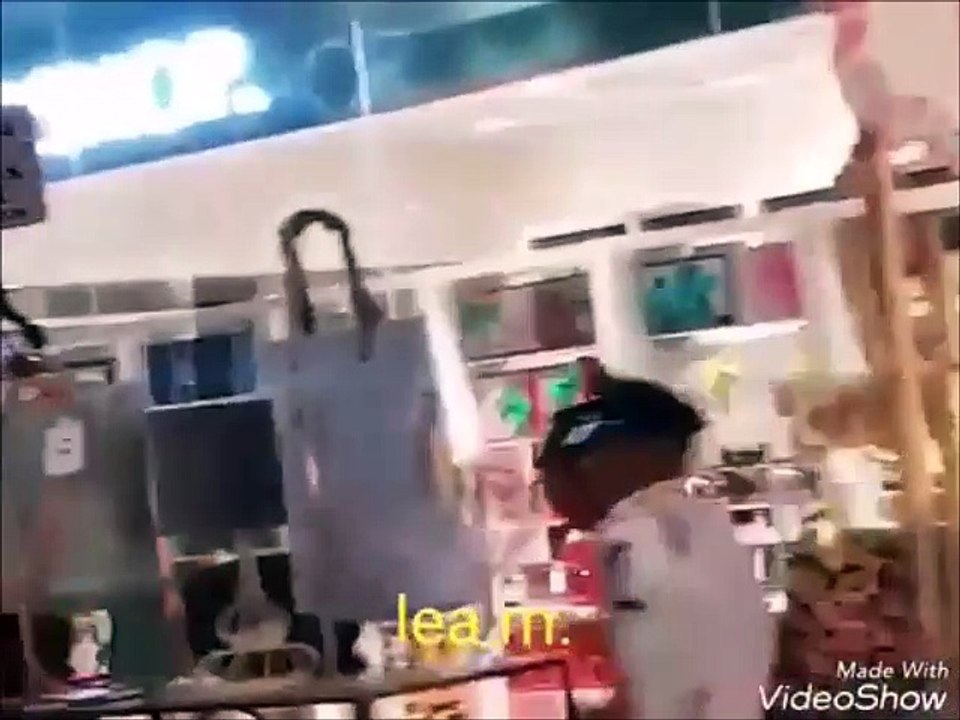 Alden Richards body guards chasing after him!