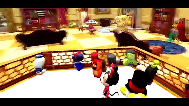 Minnie Mouse, Mickey Mouse, and Donald Duck have a bubble bath / Nursery Rhymes Playlist for kids