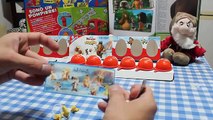 9 Kinder Merendero Joy Surprise Eggs Ice Age Toys Chocolate Surprise Eggs Kinder Sorpresa Disney