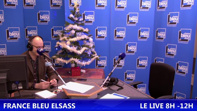 Live France Bleu Elsass du 12 décembre 2016