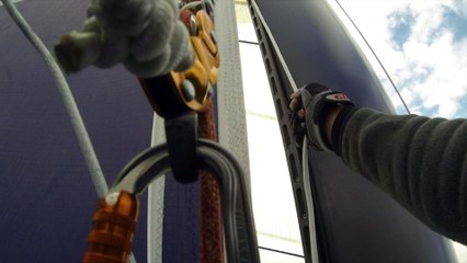 J36 : Thomas Ruyant a retrouvé un lazy bag / Vendée Globe