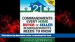 PDF [FREE] DOWNLOAD  The 21 Commandments Every Home Buyer or Seller In Massachusetts Needs To Know