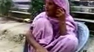 Funny Old Punjabi Women Talking on Phone