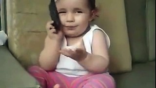 Cute Little Baby Talking at Phone |Cute Funny Compilation | Must Watch