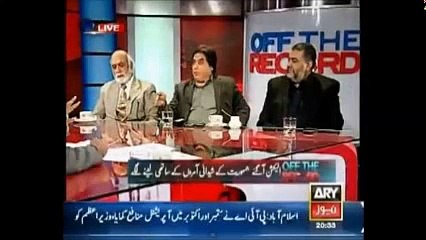 Political Fight Between Dr. Shahid Masood And Sharmila Farooqi