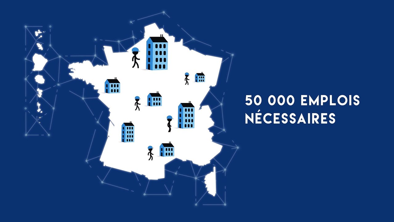 Des métiers d'avenir avec le déploiement du Très Haut Débit, via France THD