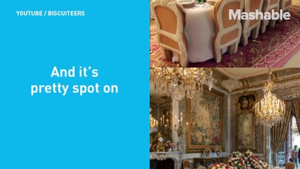 This is probably the most over the top gingerbread house ever