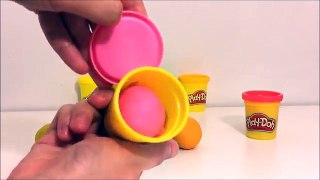 Making Circle Triangle Square with Play Doh Clay Wonder Toys