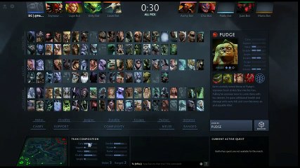 Dota 2 New Pregame (Picking Phase) Patch 7.00