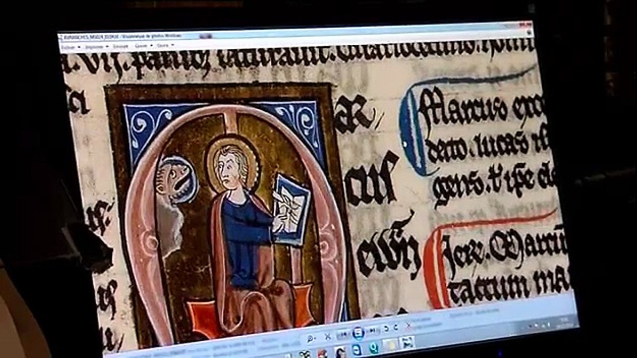 Les manuscrits du Mont-Saint-Michel bientôt accessibles à tous sur internet