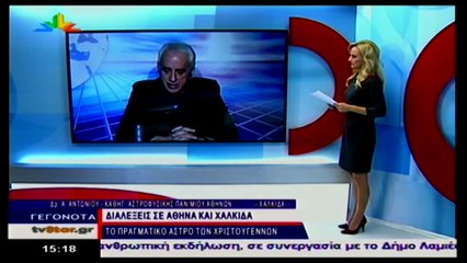 Ο Δρ. Αντώνιος Αντωνίου μιλά για το Άστρο της Βηθλεέμ