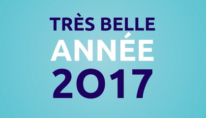 Très belle année 2017