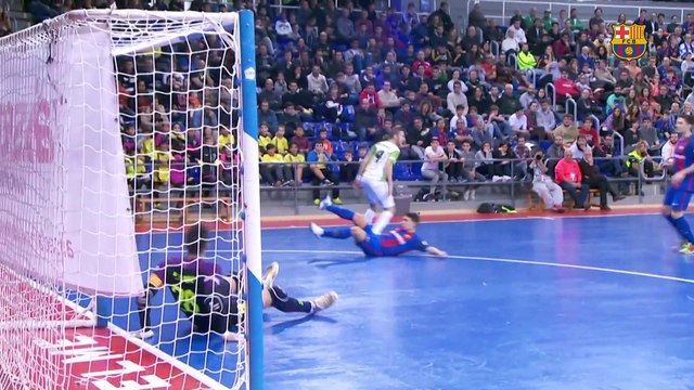 FCB Futsal: les aturades de Paco Sedano contra el Palma Futsal