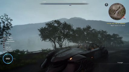 FINAL FANTASY XV - Cruising in my Regalia Type-F while listening to FFXI's "Voyager"