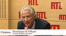 Dominique de Villepin : «Emmanuel Macron peut bousculer Marine Le Pen et François Fillon»