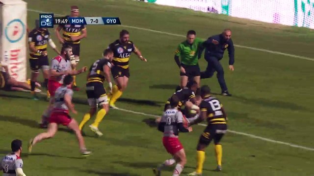 Résumé Mont-de-Marsan / Oyonnax - 14ème journée ProD2