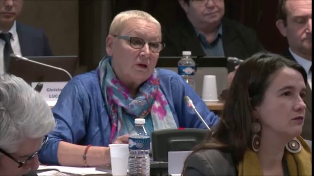 Colette POPARD. Discussion générale. Session budgétaire de décembre 2016
