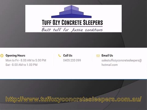 Concrete sleepers installation guide