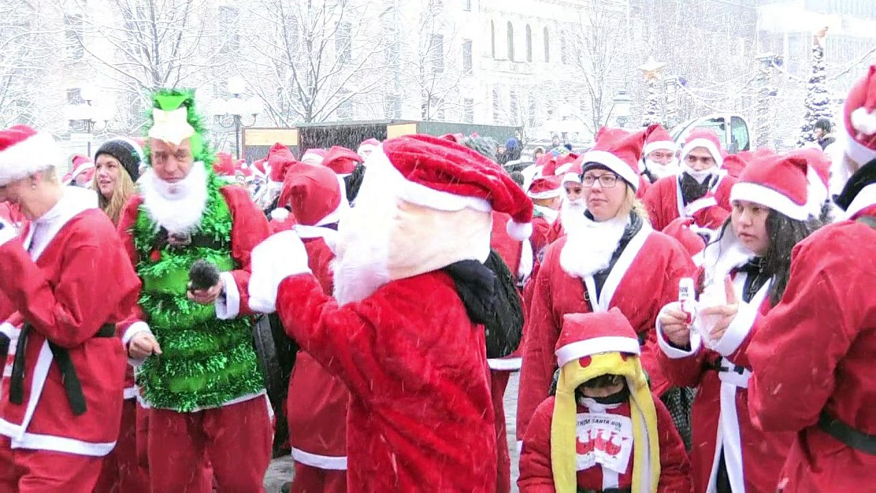 Papai Noel do frio e da água