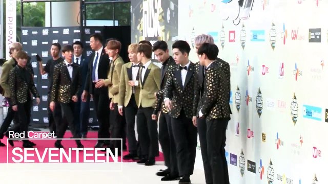 [2016MAMA x M2] 세븐틴(SEVENTEEN) 레드카펫