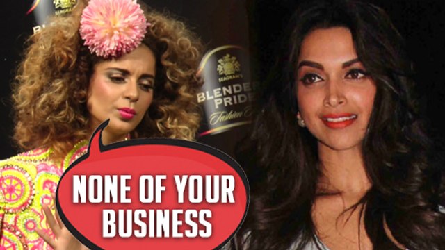 Kangana Ranaut ANGRY REACTION On Comparison With Deepika Padukone