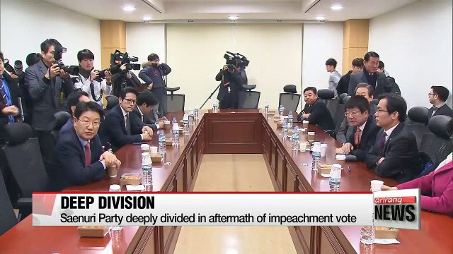 Saenuri floor leader resigns to take responsibility for impeachment vote