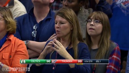 Marcus Smart Misses Game-Tying Three at the Buzzer vs Thunder - Dec 11, 2016 - 2016-17 NBA Season