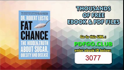 Fat Chance The bitter truth about sugar