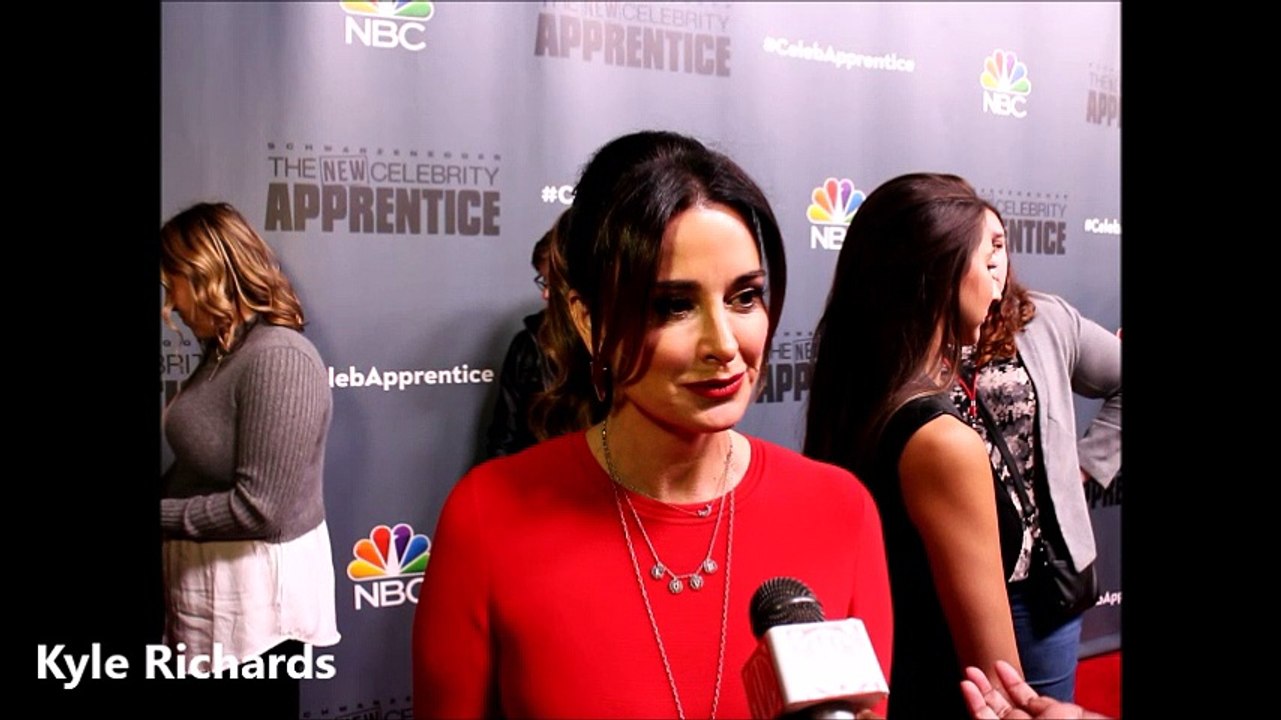 Kyle Richards of The New Celebrity Apprentice