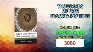 Federal Crop Insurance Background and Issues
