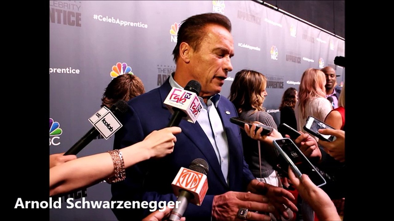 Arnold Schwarzenegger of The New Celebrity Apprentice